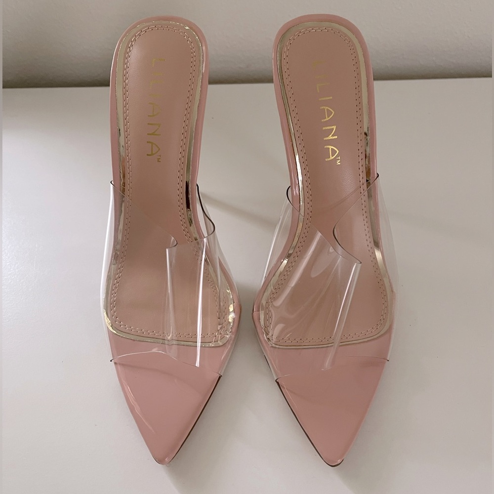 Clear Nude Heels